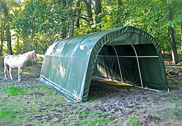 Horse Shelters - Portable Horse Shelter &amp; Run in Sheds at 